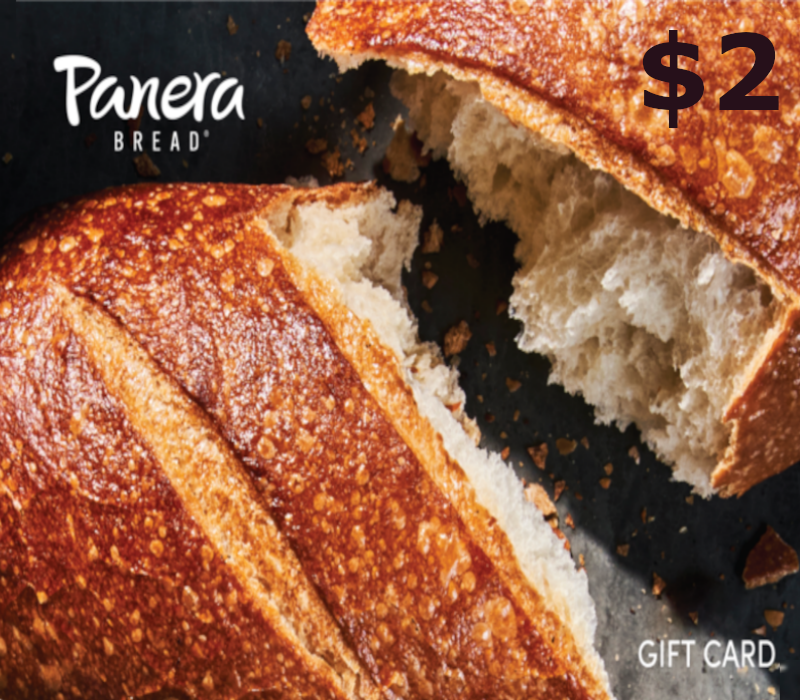 

Panera Bread $2 Gift Card US