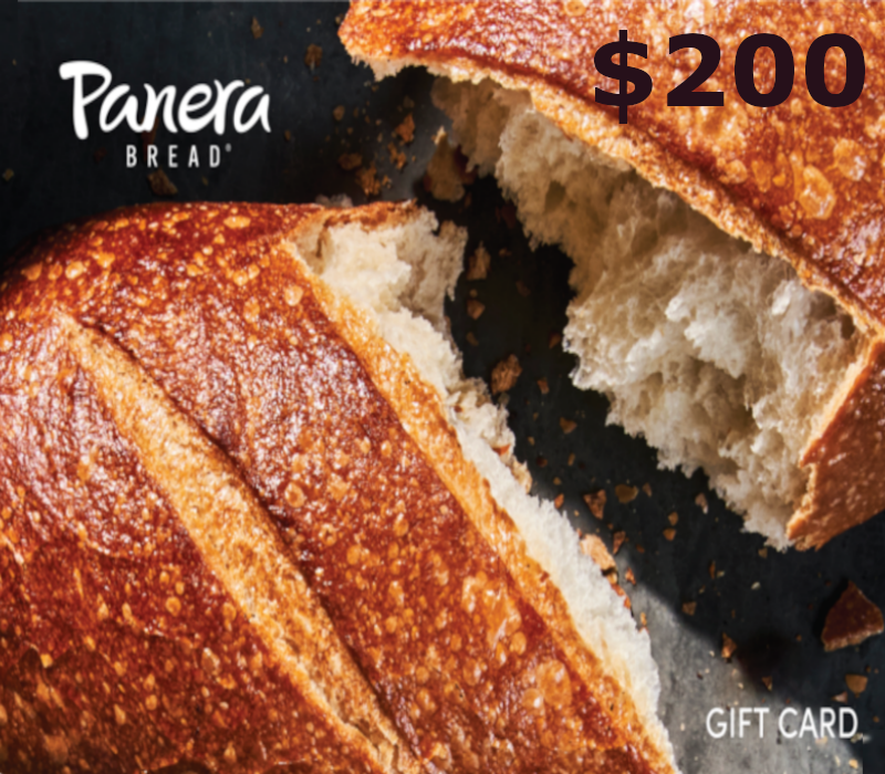 Panera Bread $200 Gift Card US