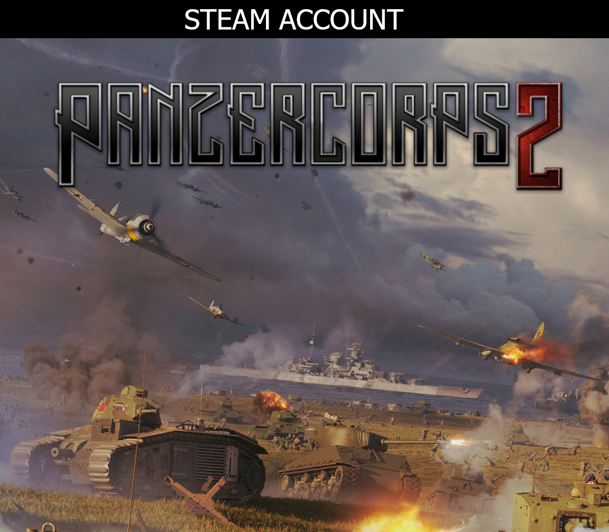 

Panzer Corps 2 Steam Account