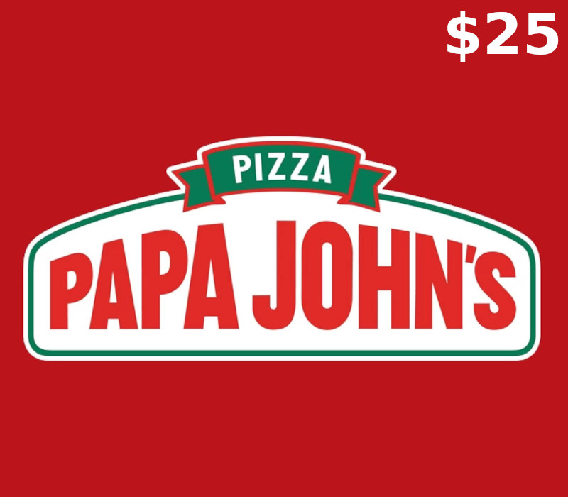 

Papa John's $25 Gift Card US