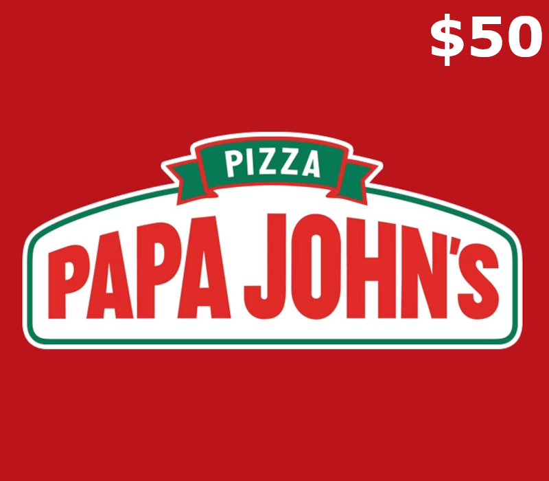 

Papa John's $50 Gift Card US