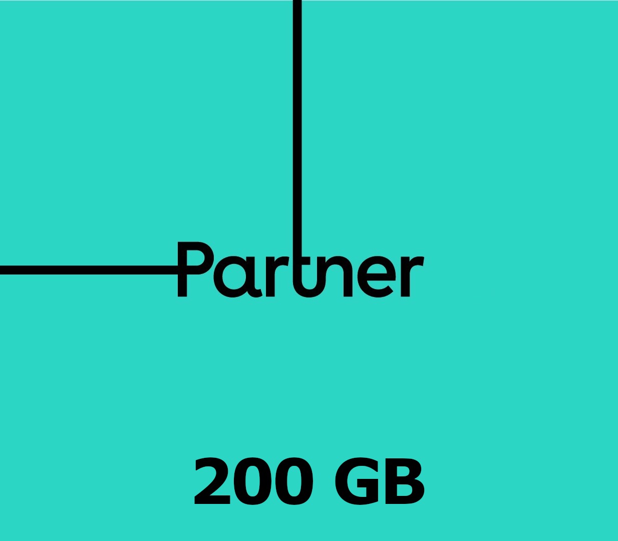 

Partner 200 GB Data Mobile Top-up IL