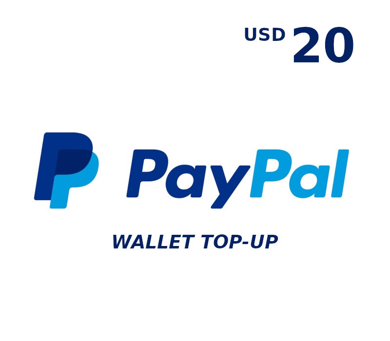 

PayPal Wallet 20 USD Top Up