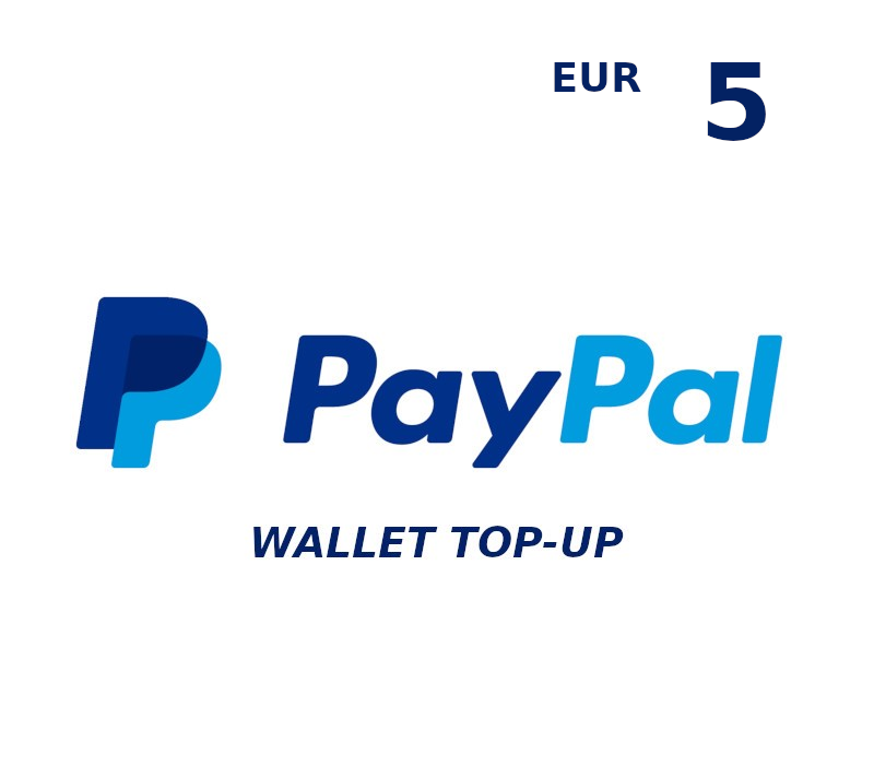 

PayPal Wallet 5 EUR Top Up