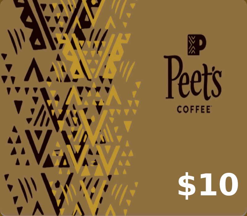 

Peet's Coffee & Tea $10 Gift Card US