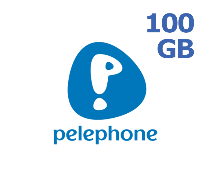 

Pelephone 100 GB Data Mobile Top-up IL