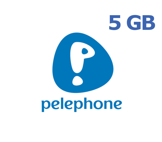 

Pelephone 5 GB Data Mobile Top-up IL