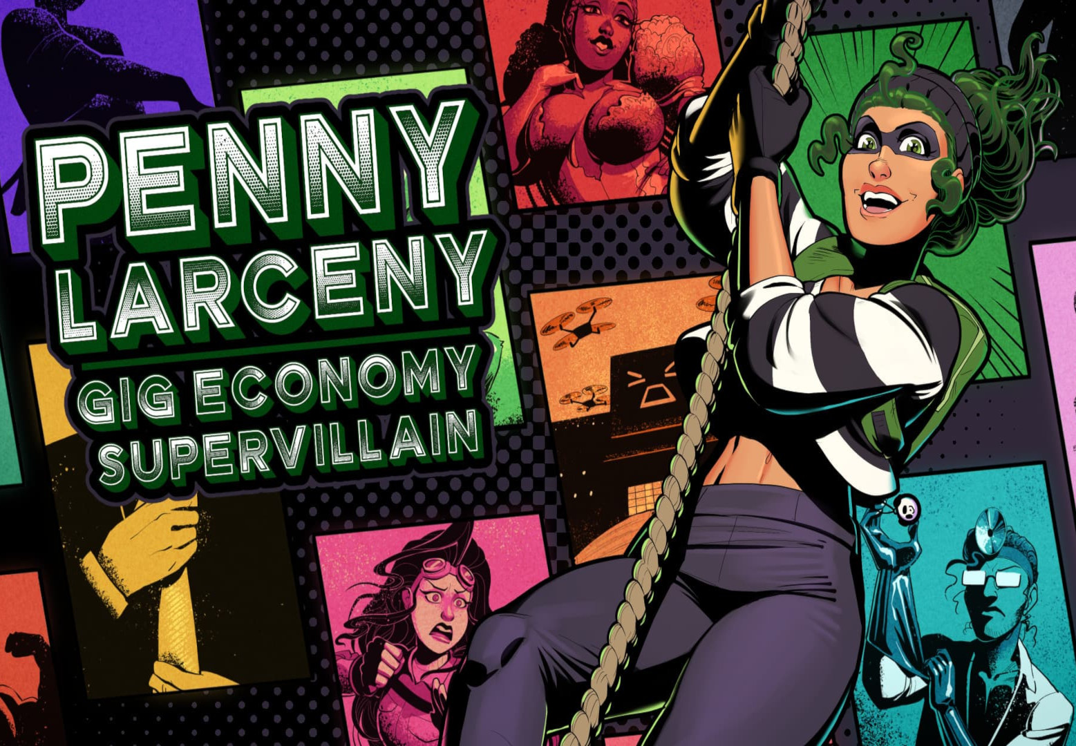 Penny Larceny: Gig Economy Supervillain Steam CD Key