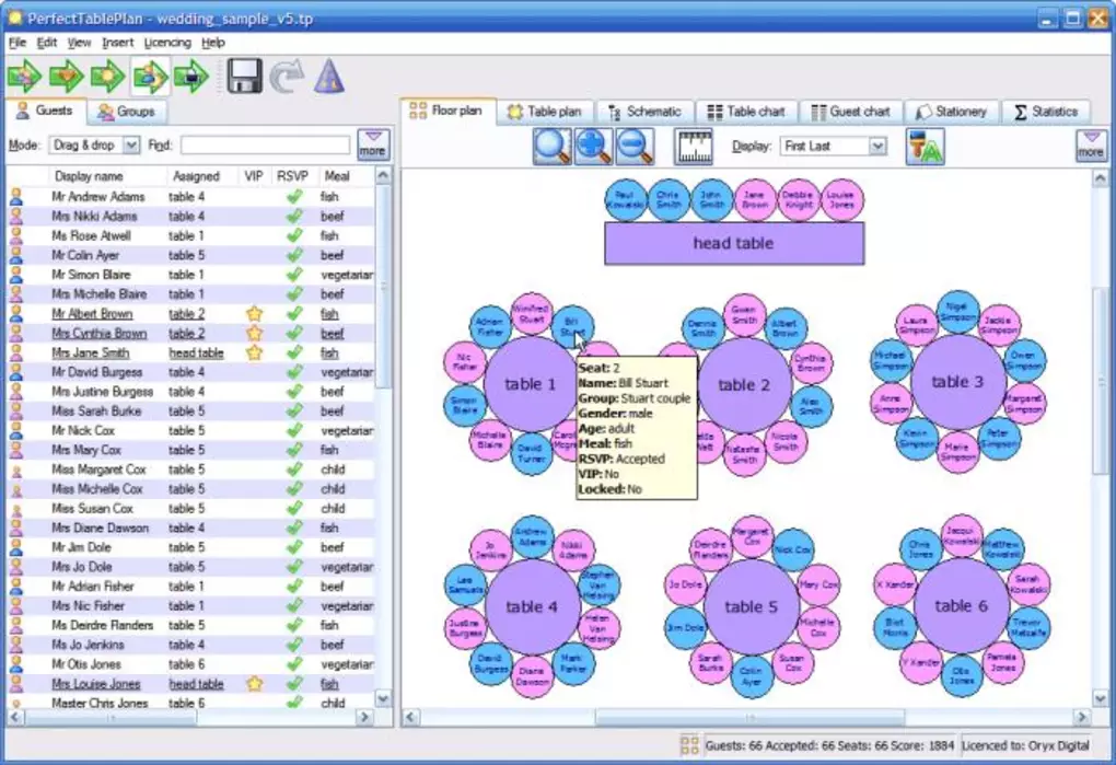 PerfectTablePlan 7 Professional Edition CD Key (Lifetime / Unlimited Devices)