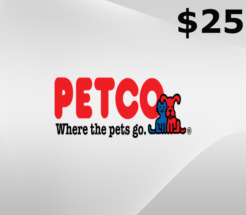 Petco $25 Gift Card US