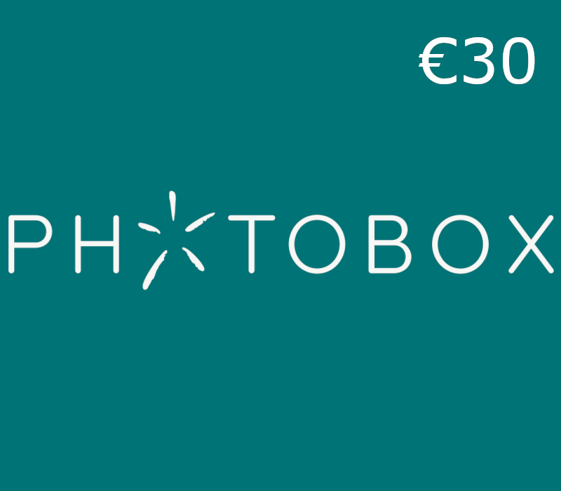 

Photobox €30 Gift Card FR