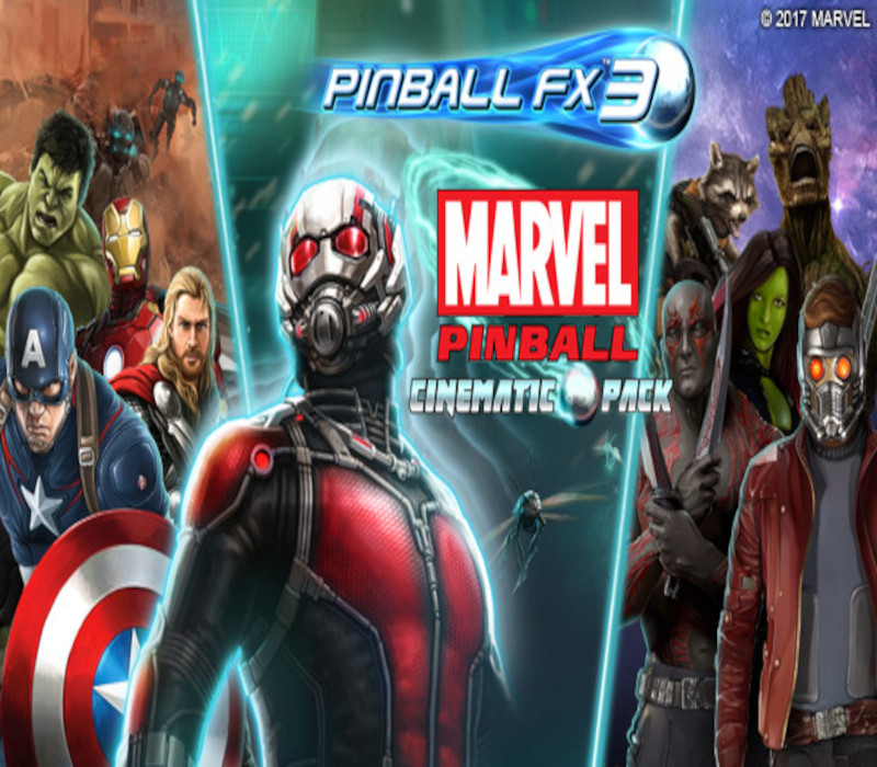 

Pinball FX3 - Marvel Pinball - Cinematic Pack DLC Steam CD Key