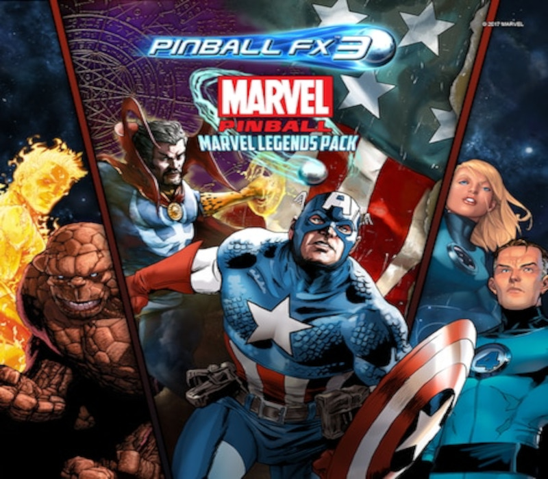 

Pinball FX3 - Marvel Pinball - Marvel Legends Pack DLC Steam CD Key