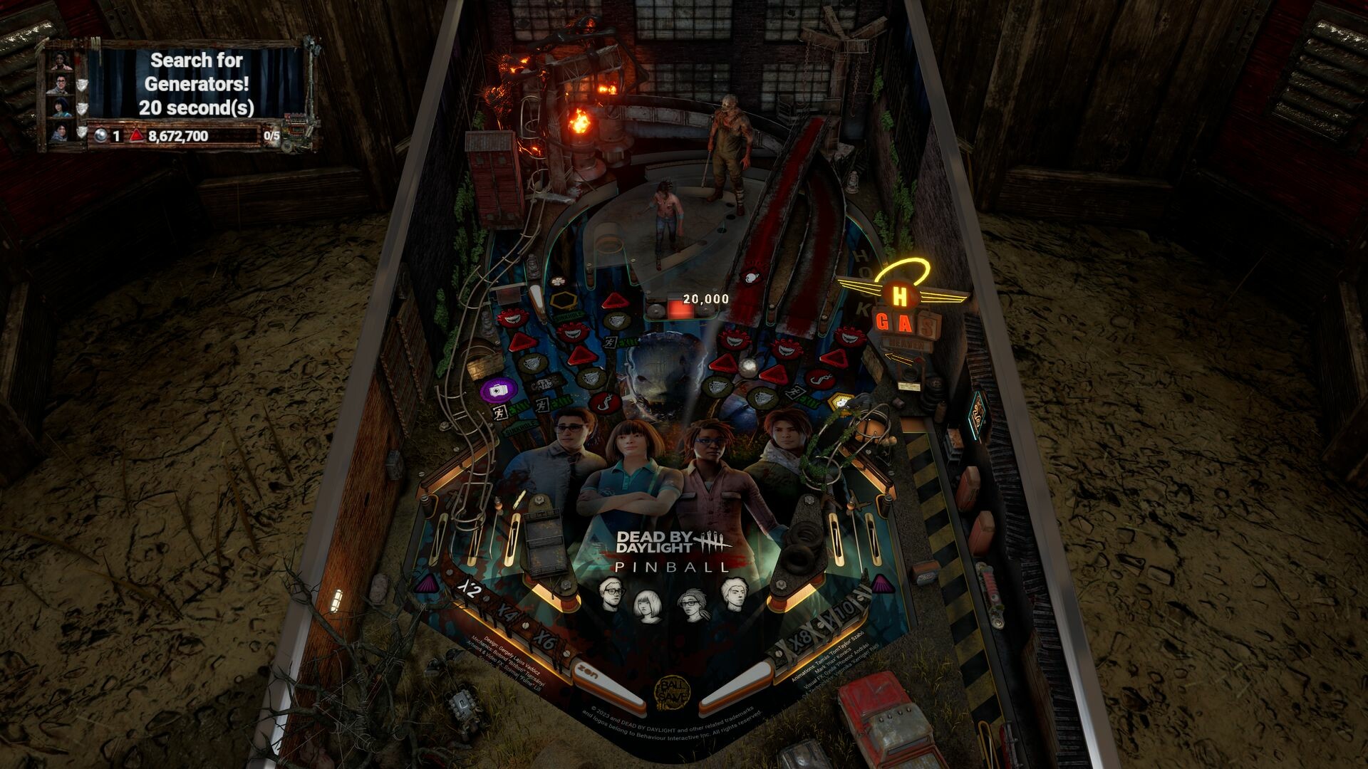 Pinball M - Dead by Daylight Pinball DLC PC Steam