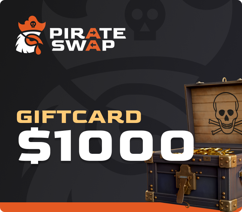 

PirateSwap $1000 Gift Card