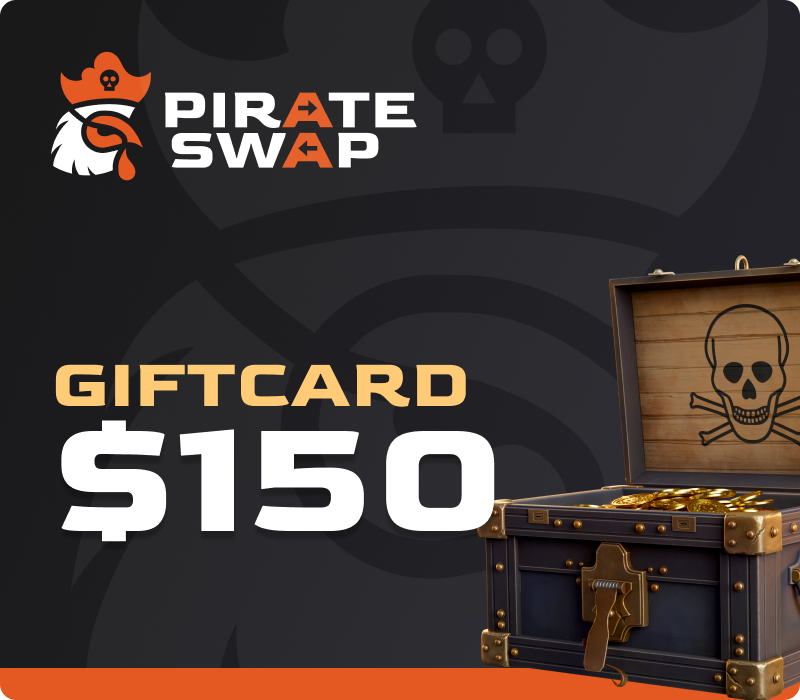 

PirateSwap $150 Gift Card