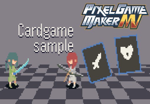 Pixel Game Maker MV - Cardgame Sample DLC PC Steam CD Key screenshot 1