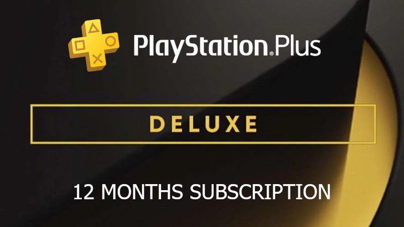 PlayStation Plus Deluxe 12 Months Subscription ACCOUNT