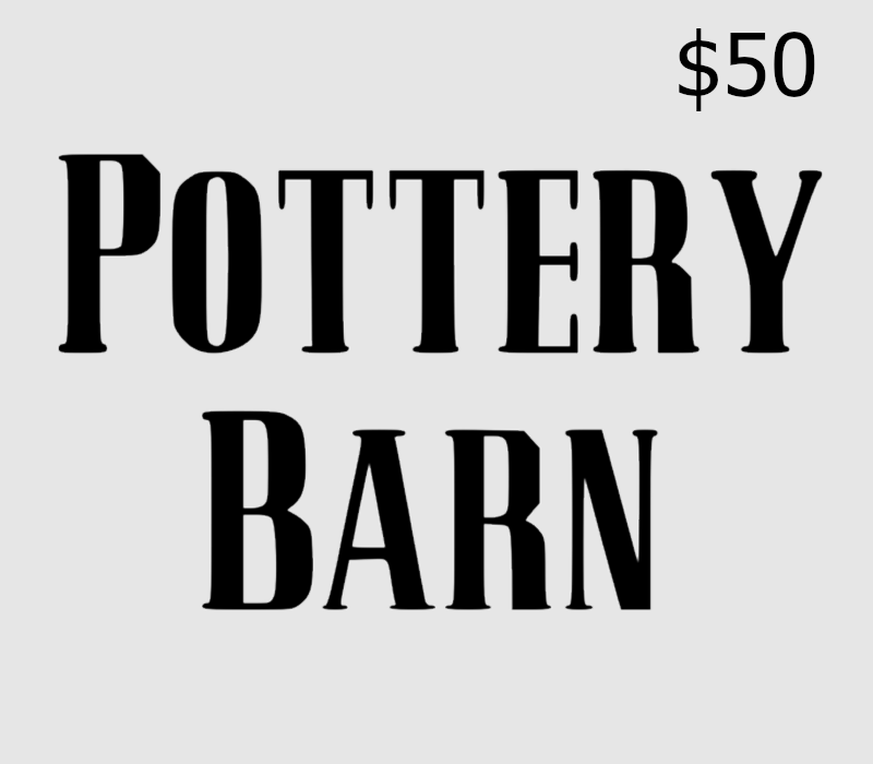 Pottery Barn $50 Gift Card US