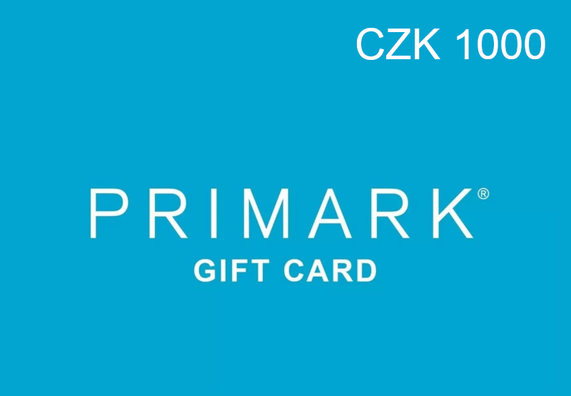 Primark 1000 CZK Gift Card CZ