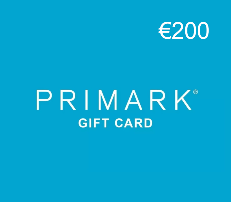 

Primark €200 Gift Card PT