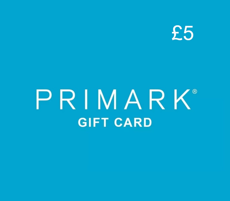 

Primark £5 Gift Card UK