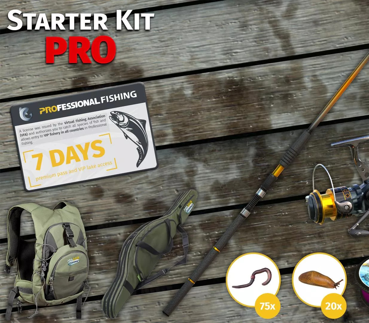 Professional Fishing - Starter Kit Pro DLC Steam CD Key