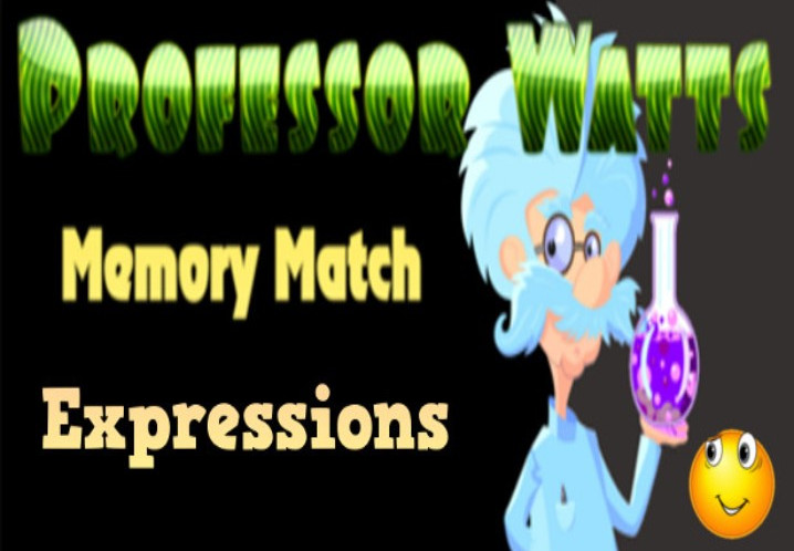 Professor Watts Memory Match: Expressions Steam CD Key screenshot 1