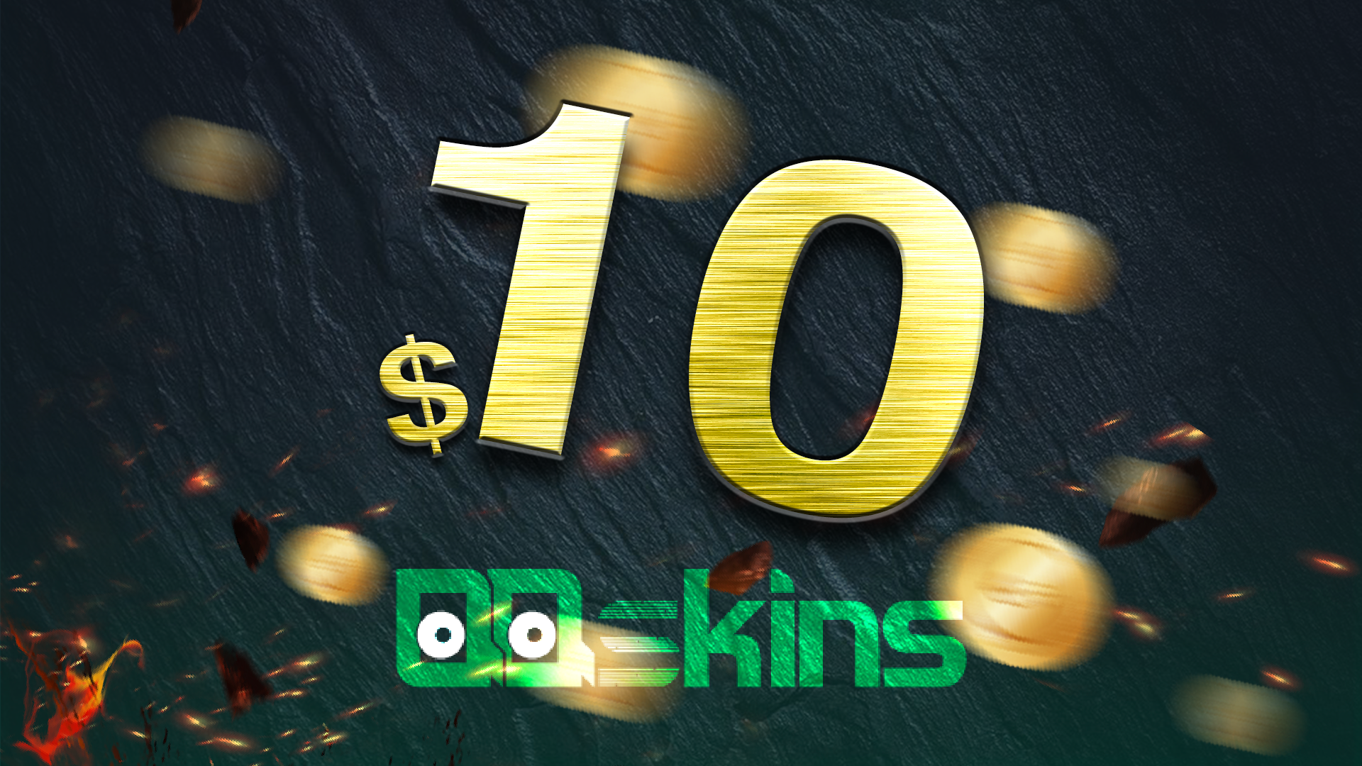 QQSkins $10 Wallet Card