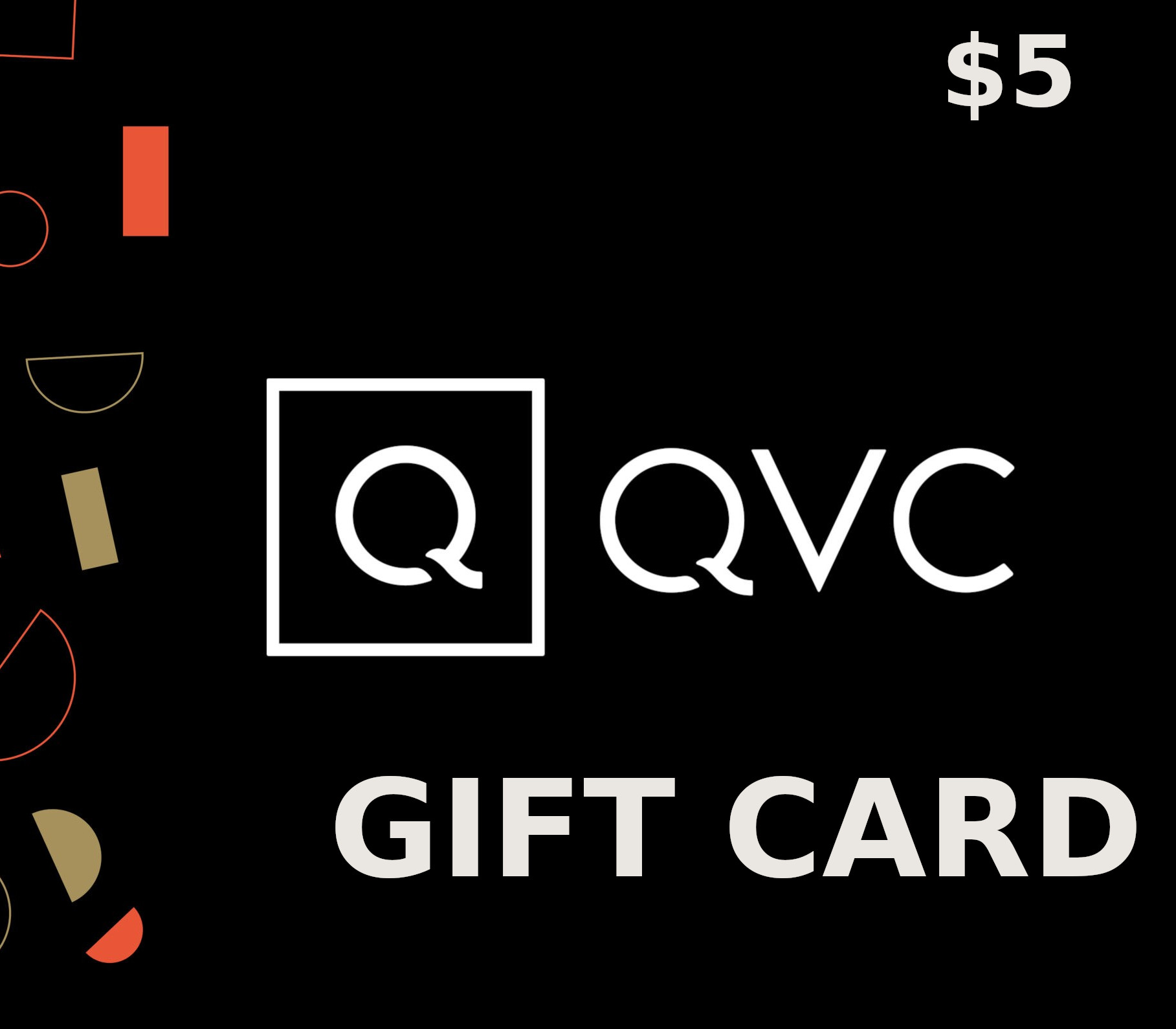 

QVC $5 Gift Card US