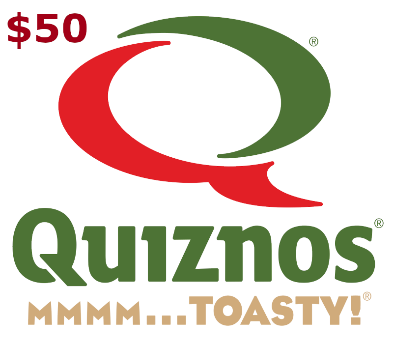 Quizno's $50 Gift Card US