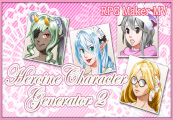RPG Maker MV - Heroine Character Generator 2  DLC EU Steam CD Key