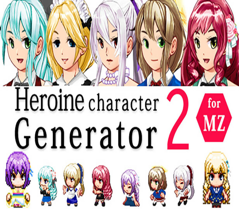 

RPG Maker MV - Heroine Character Generator 2 DLC EU Steam CD Key