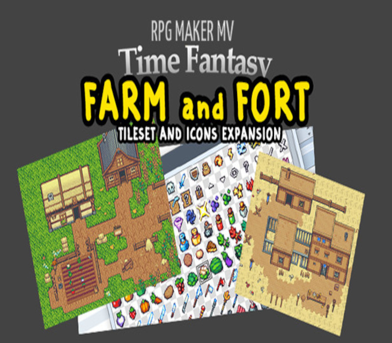 

RPG Maker MV - Time Fantasy: Farm and Fort DLC EN Language Only EU Steam CD Key