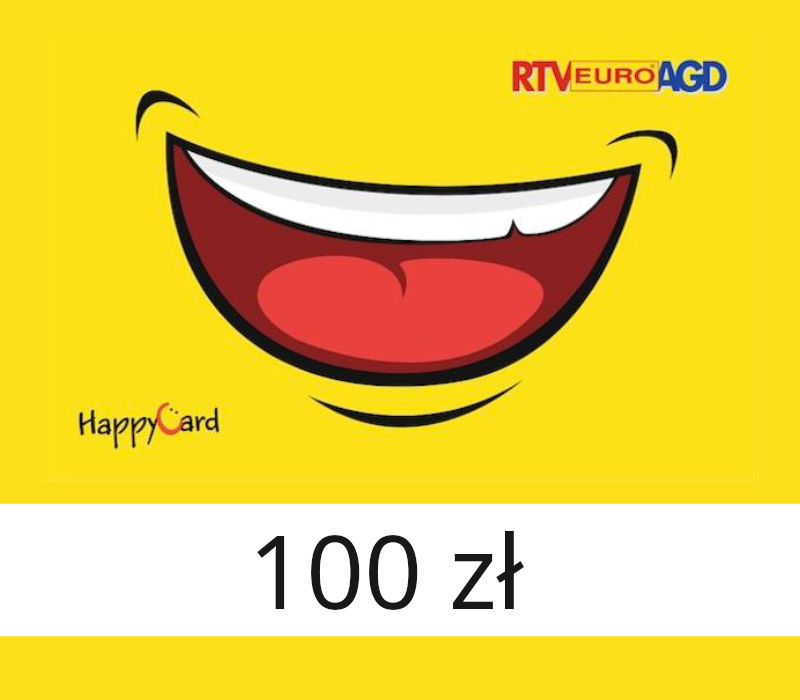 

RTV Euro AGD 100 zł Gift Card PL