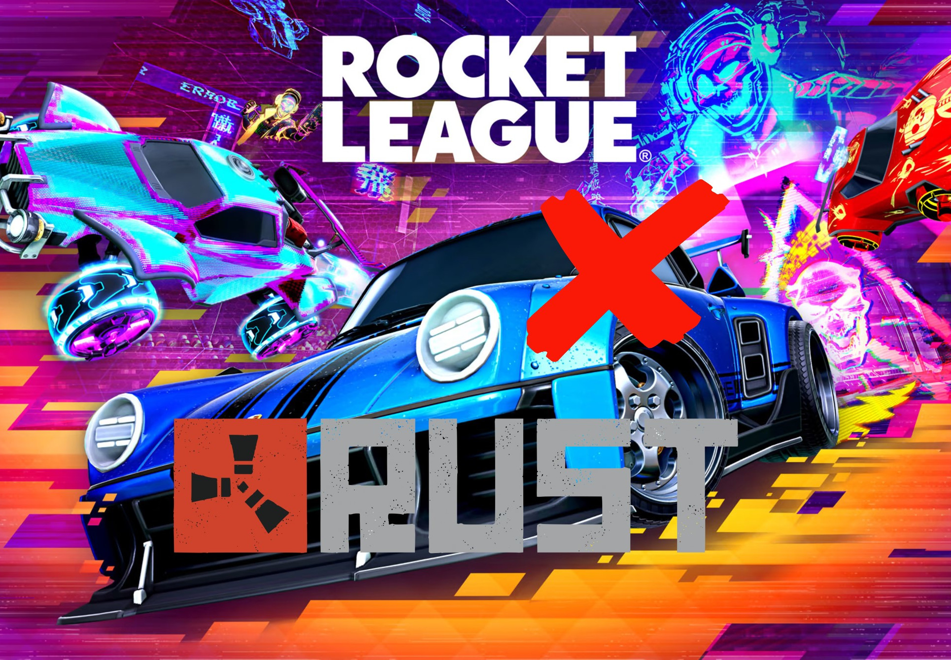 Rust + Rocket League Bundle Steam Account