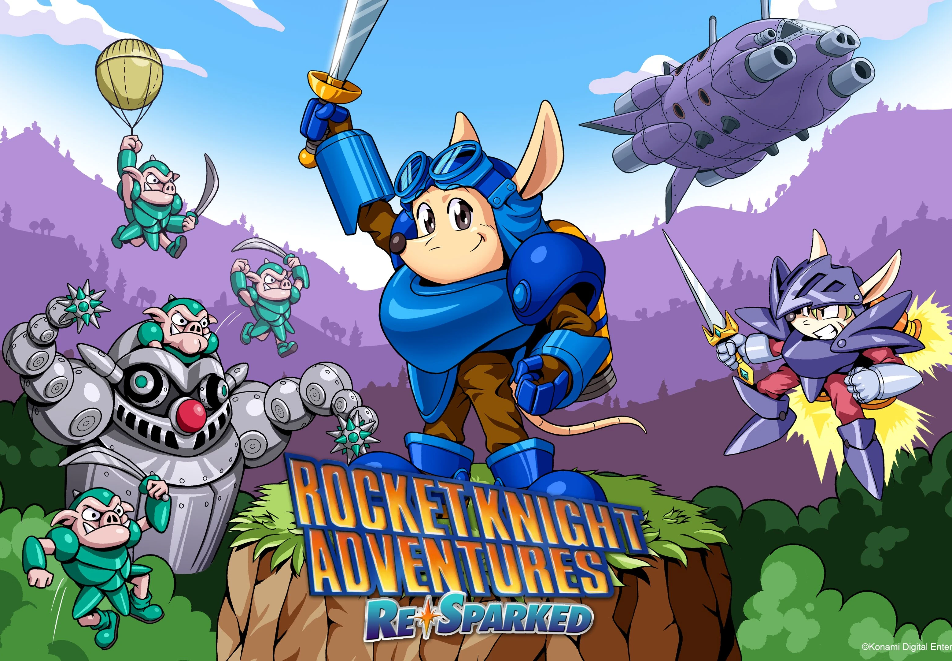 Rocket Knight Adventures: Re-Sparked EU PC Steam CD Key  screenshot 2