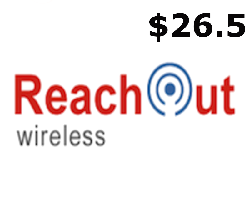 

ReachOut PIN $26.5 Gift Card US