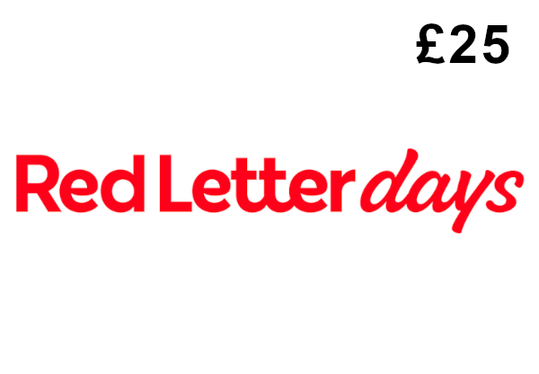 Red Letter Days £25 Gift Card UK