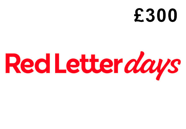 Red Letter Days £300 Gift Card UK