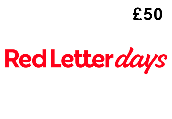 Red Letter Days £50 Gift Card UK