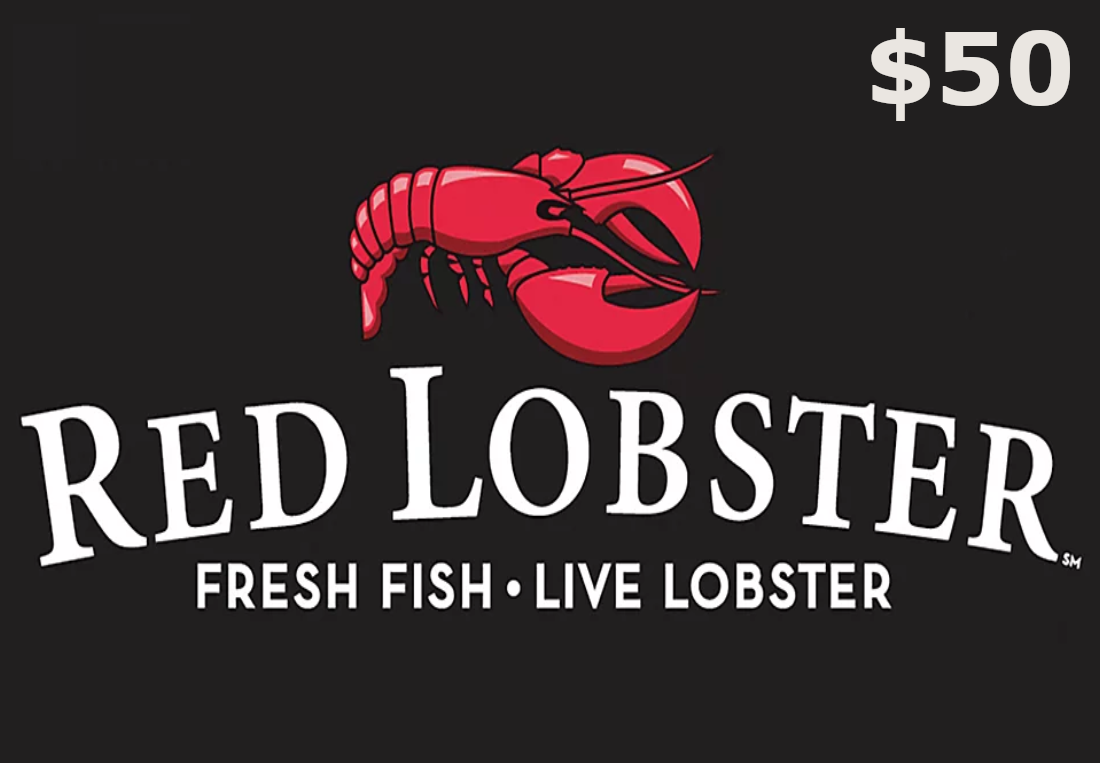 Red Lobster $50 Gift Card US