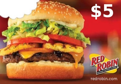 Red Robin $5 Gift Card US