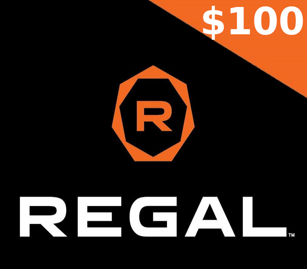 

Regal Cinemas $100 Gift Card US