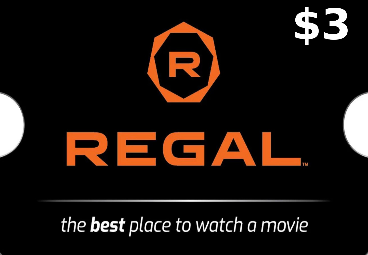 Regal Cinemas $3 Gift Card US