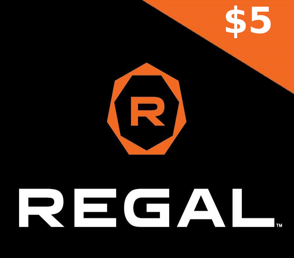 

Regal Cinemas $5 Gift Card US