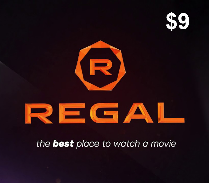 

Regal Cinemas $9 Gift Card US