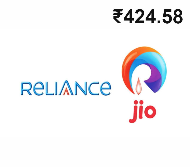 Reliance Jio ₹424.58 Mobile Top-up IN