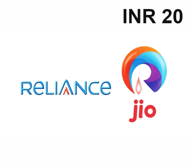 

Reliance Jio 20 INR Mobile Top-up IN