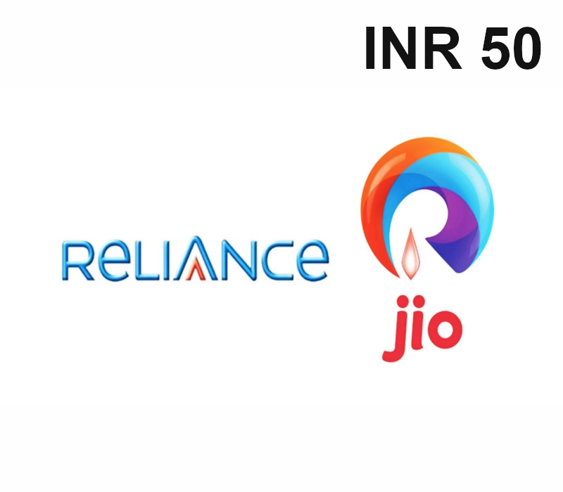 

Reliance Jio 50 INR Mobile Top-up IN